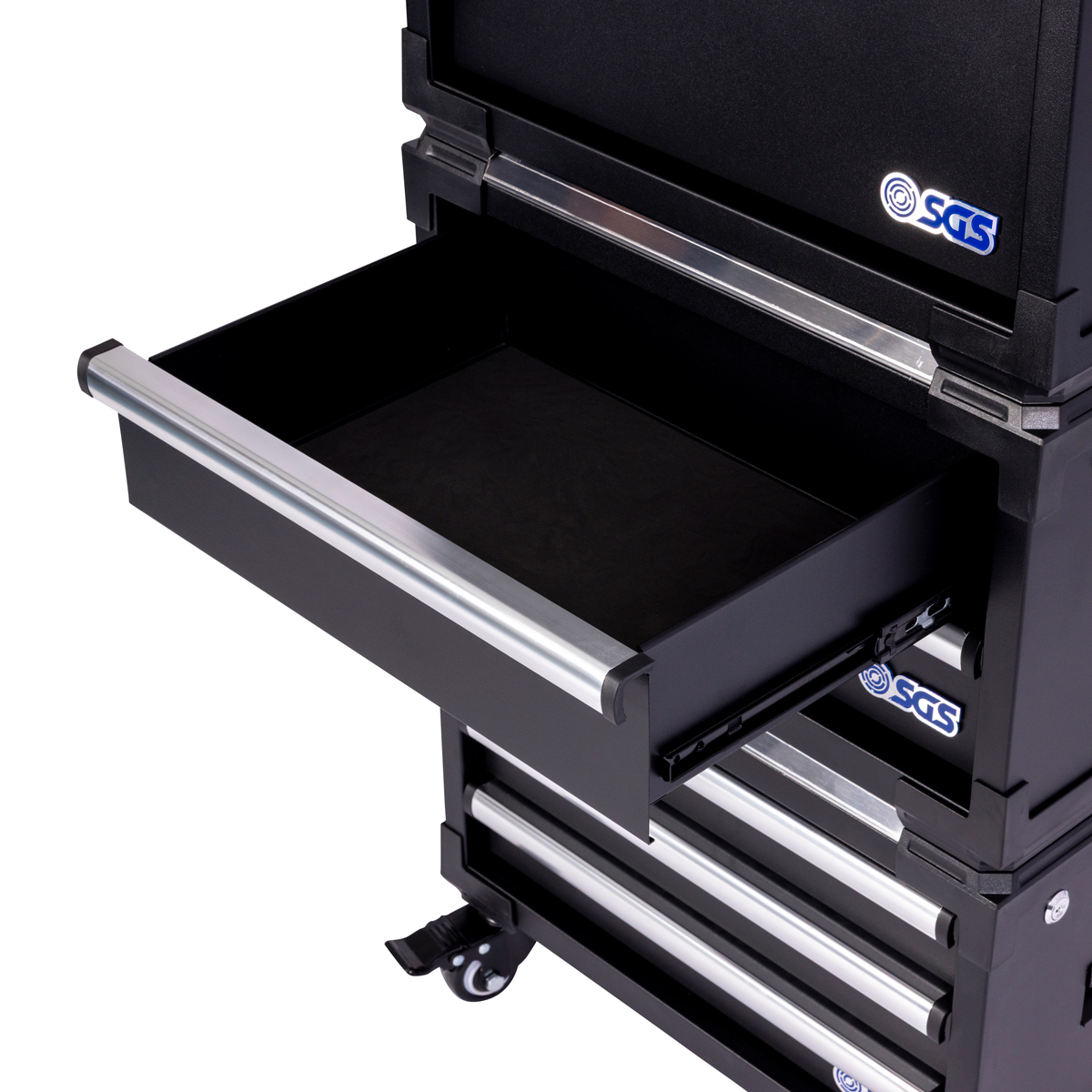 SGS Modular Rolling Tool Box and Organiser System | 3 Piece | Stackable